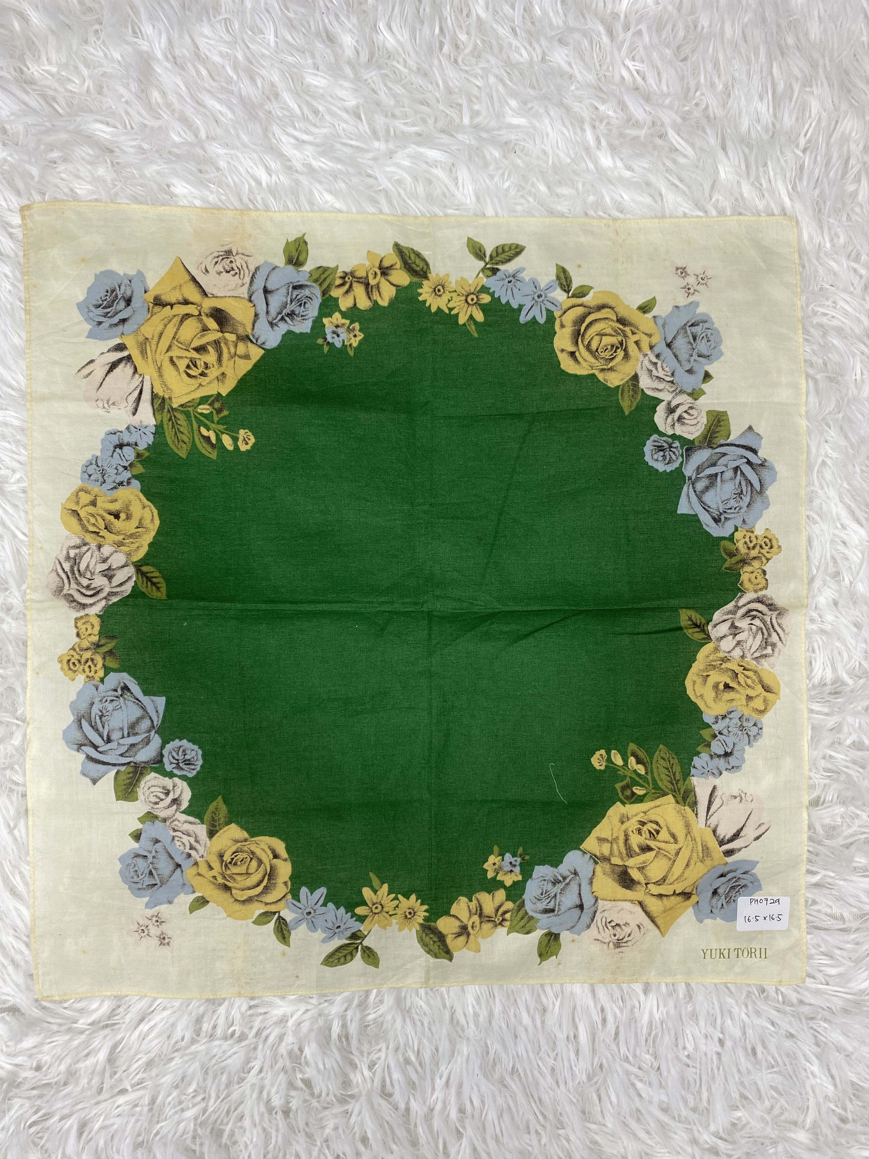 Designer × Vintage Vintage Yuki Torii Handkerchief Neckerchief PH0729 Size ONE SIZE - 3 Thumbnail