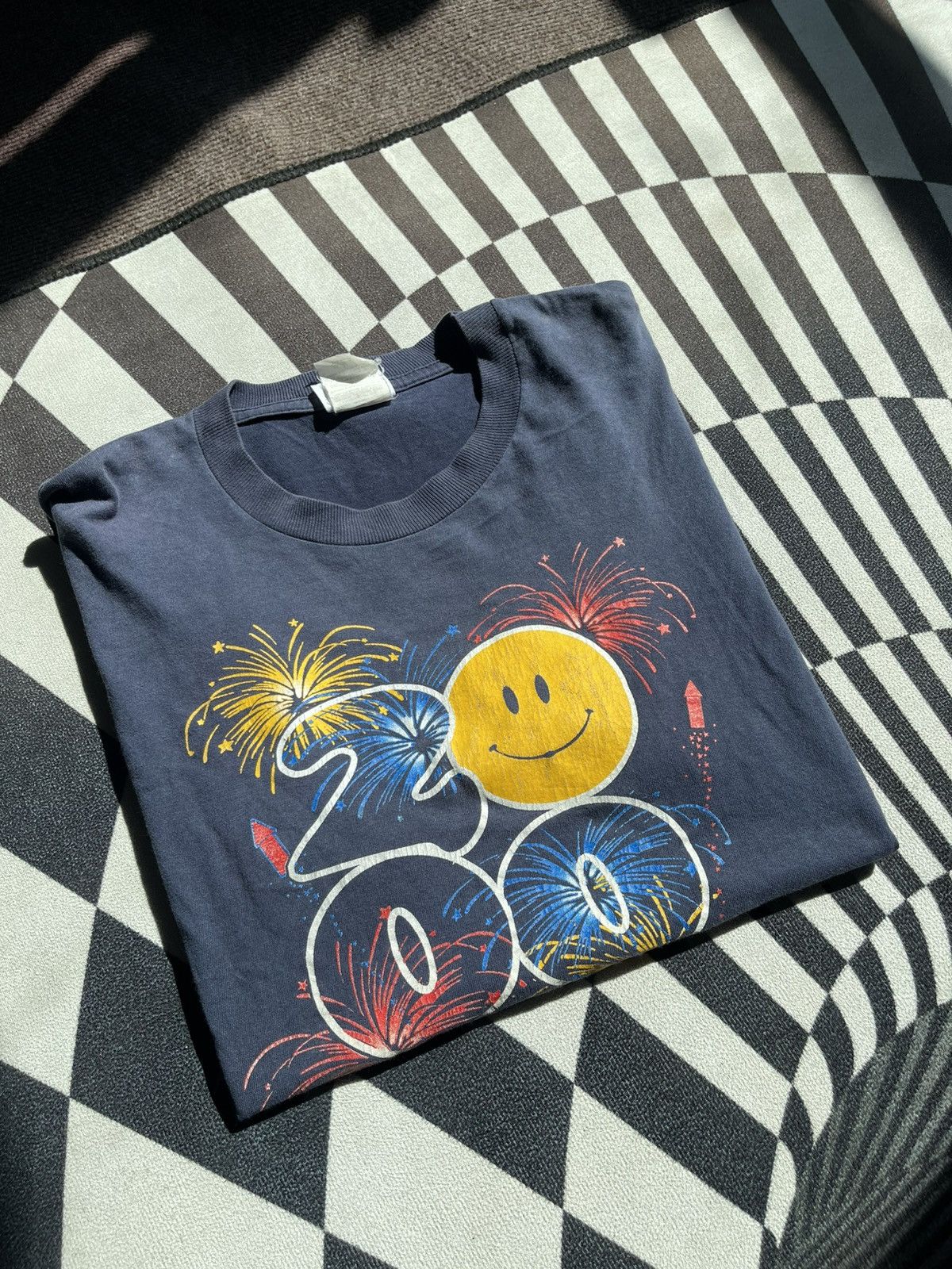 Vintage Vintage 2000 Smiley "Imagine the Possibilities" Y2K Size US L / EU 52-54 / 3 - 3 Thumbnail