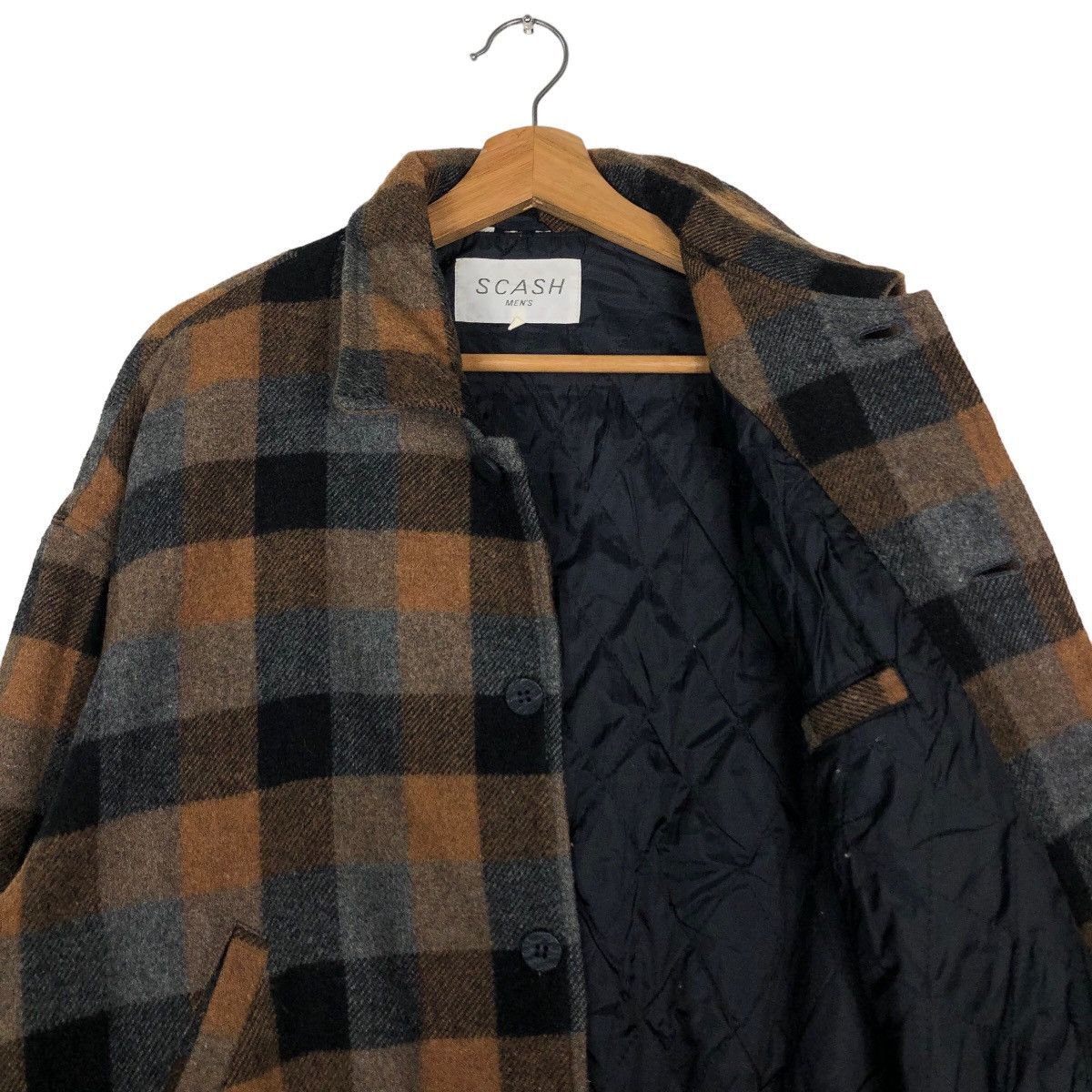 Japanese Brand 🔥Bomber Jacket Tartan Design Scash Issey Miyake Japan Size US M / EU 48-50 / 2 - 10 Thumbnail