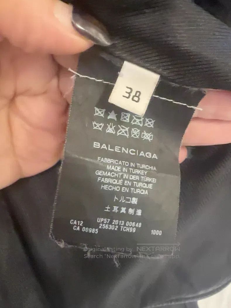 Balenciaga Balenciaga Motorcycle Leather Jacket Size XS / US 0-2 / IT 36-38 - 3 Thumbnail
