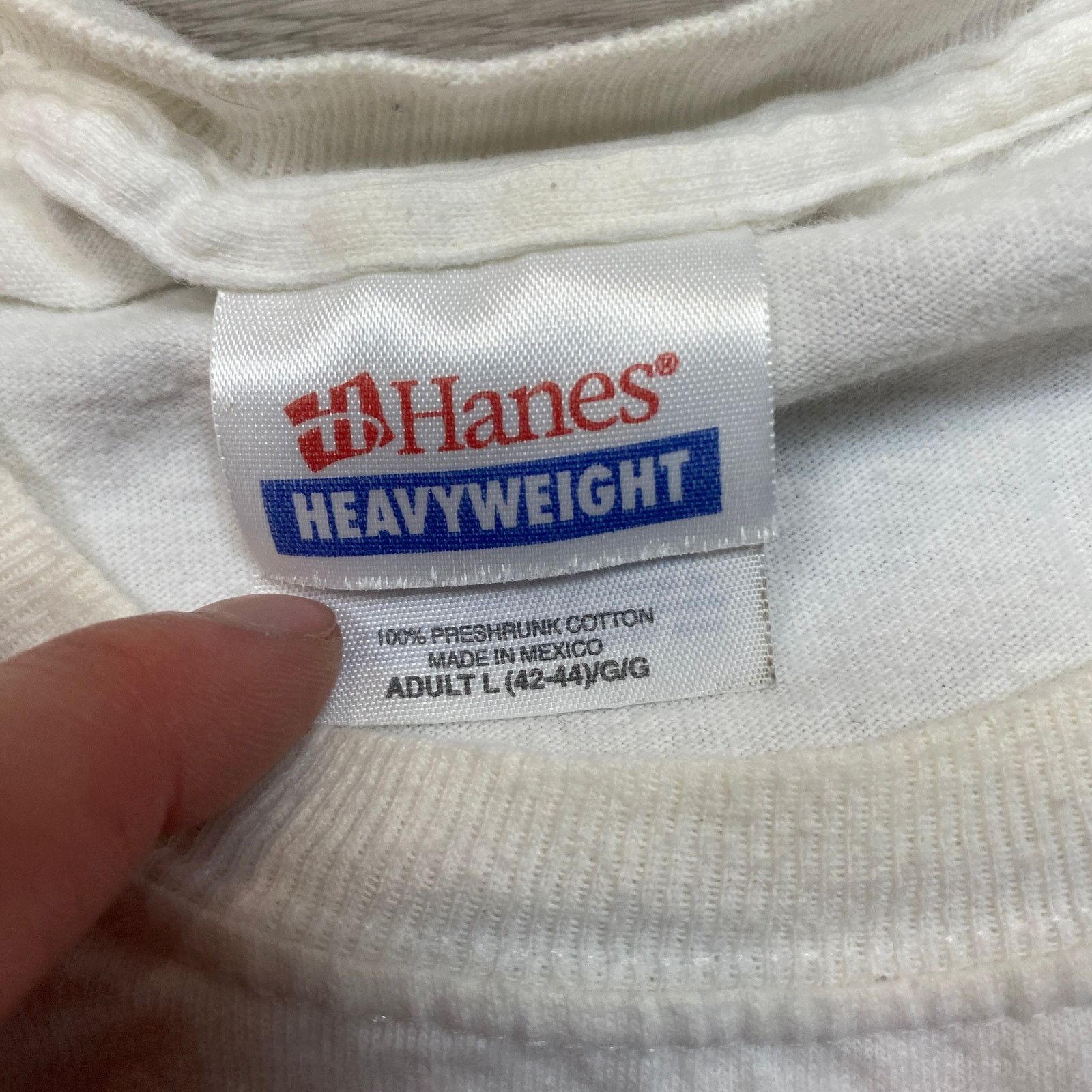 Hanes Vintage Y2K I Survived Dumont Thanksgiving Flame Shirt L Size US L / EU 52-54 / 3 - 5 Thumbnail