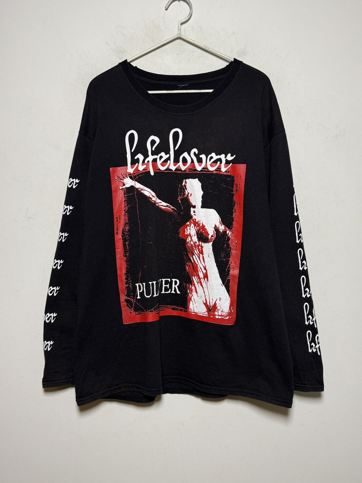 Band Tees Lifelover “Pulver” long sleeve. Size US XL / EU 56 / 4 - 3 Thumbnail