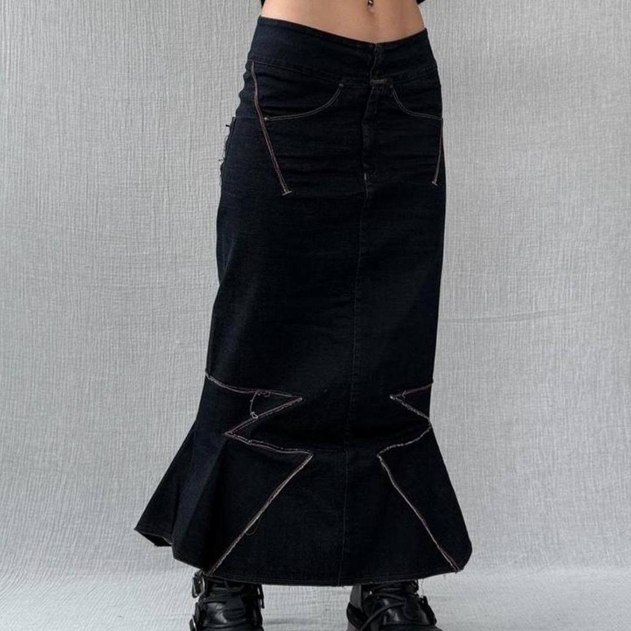 Marithe + Francois Girbaud × Vintage martine francois girbaud skirt vintage 00s Size 32" / US 10 / IT 46 - 1 Thumbnail