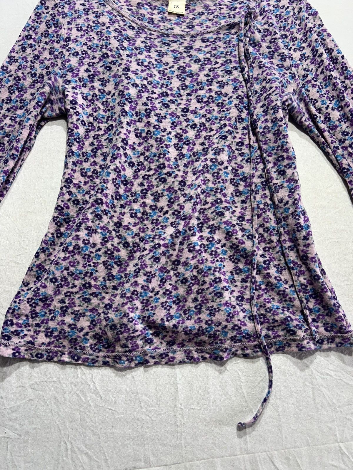 Issey Miyake Sunao kuwahara lavender long-sleeved top Size M / US 6-8 / IT 42-44 - 6 Thumbnail
