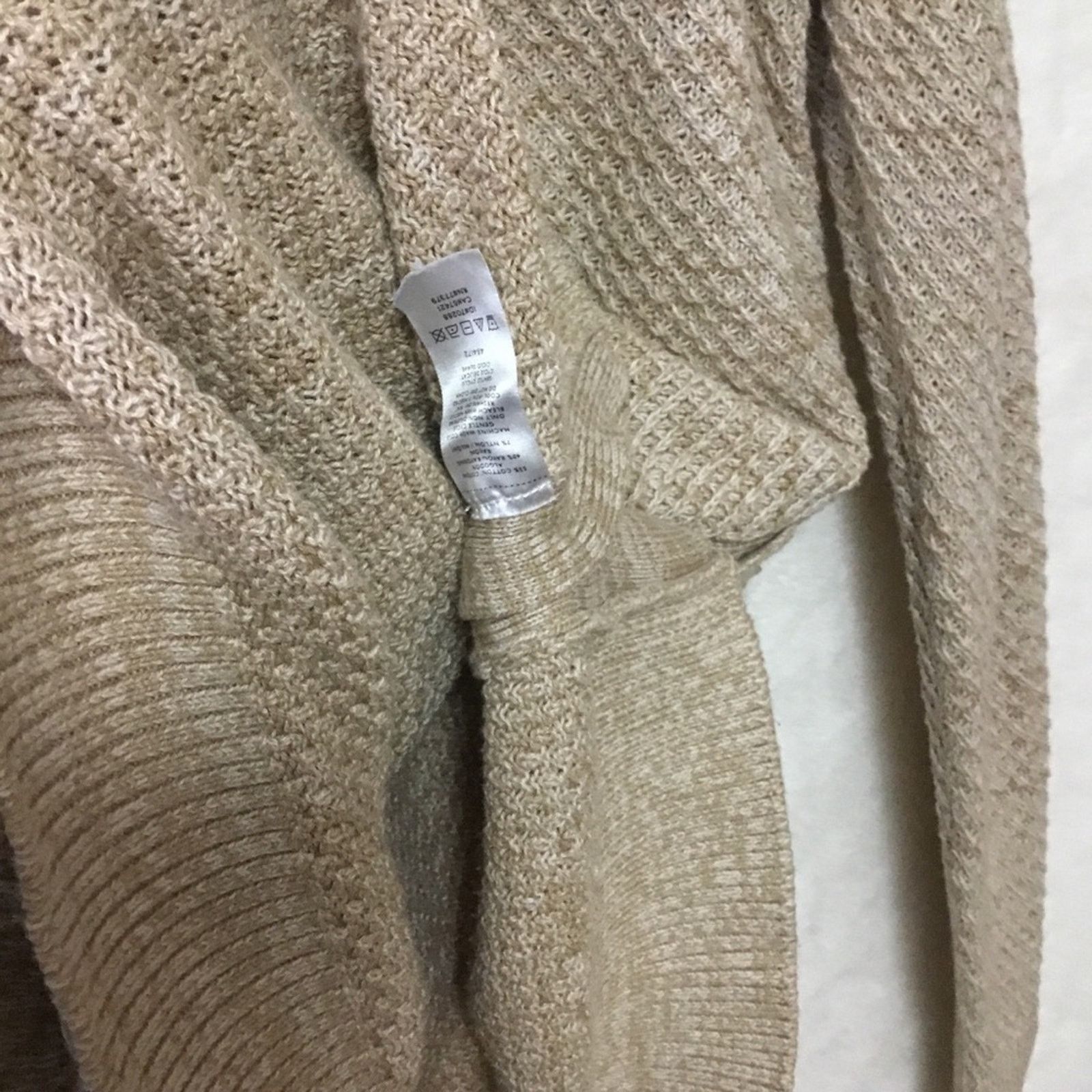 Ann Taylor Ann Taylor Light Brown Side Button Sweater Size S / US 4 / IT 40 - 12 Thumbnail