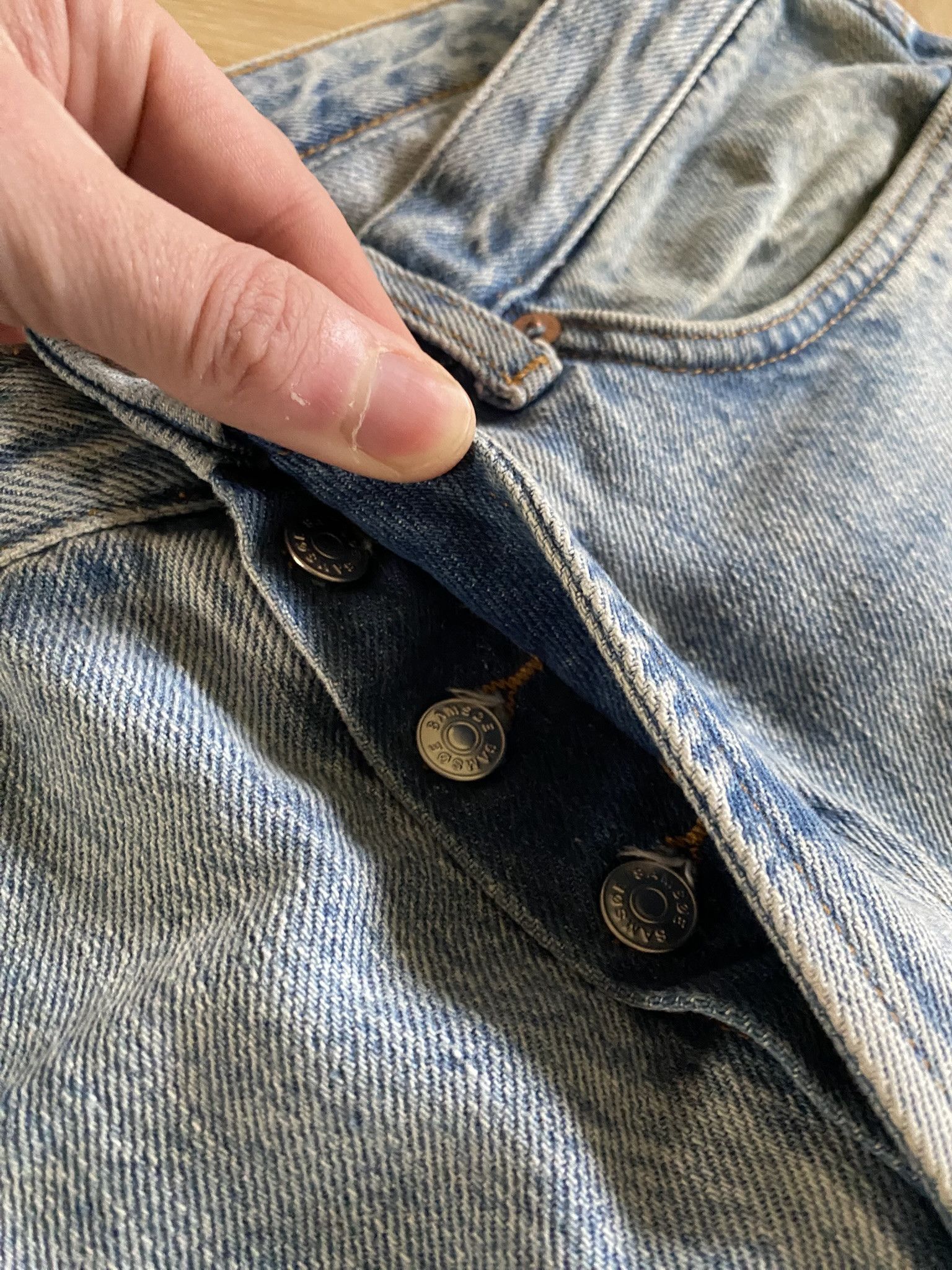 Samsoe Samsoe 29/32 - Light Heritage - Eddie Jeans Size US 29 - 11 Thumbnail