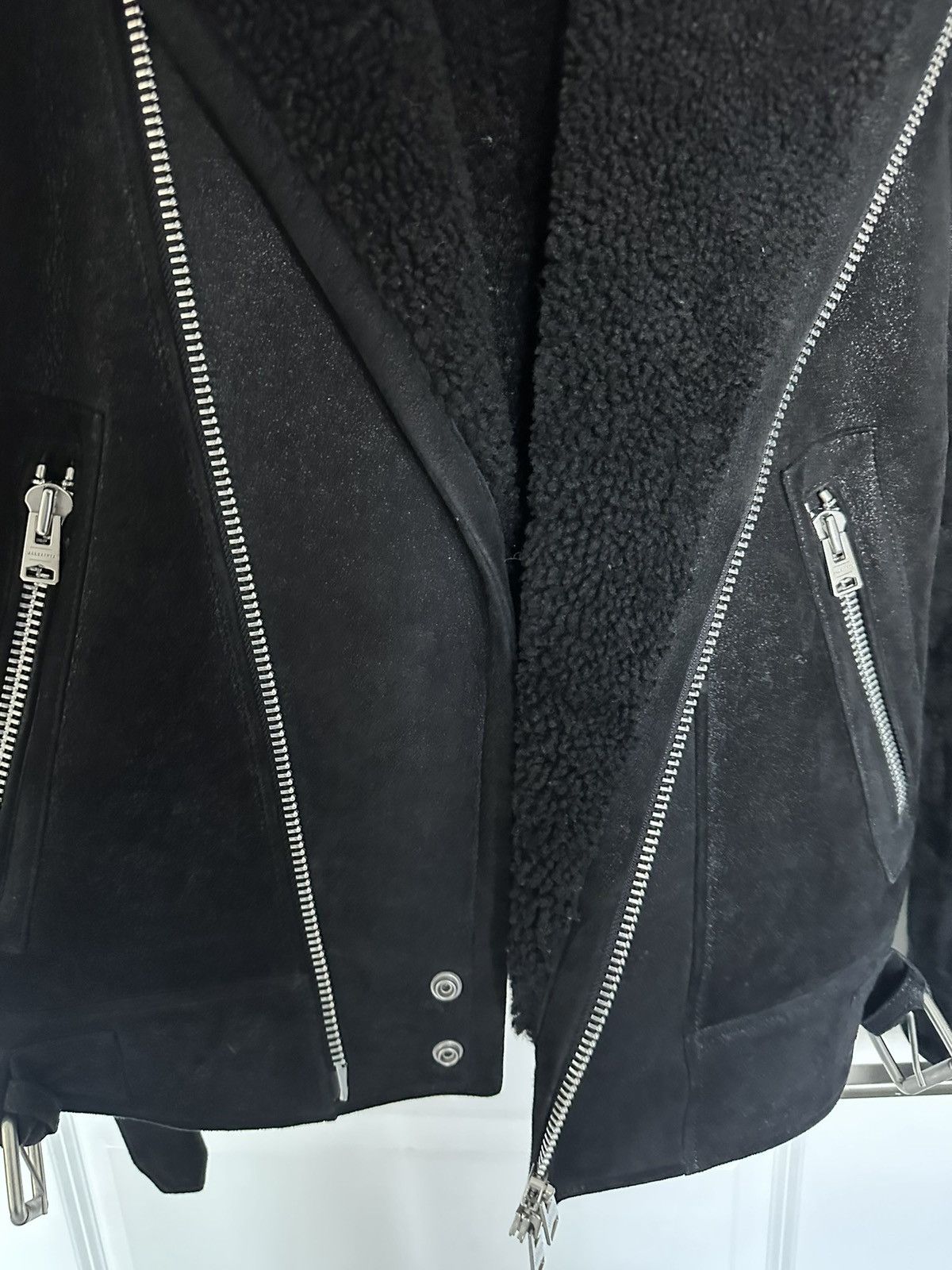Allsaints Allsaints Black Shearling Size Small Size US S / EU 44-46 / 1 - 7 Thumbnail