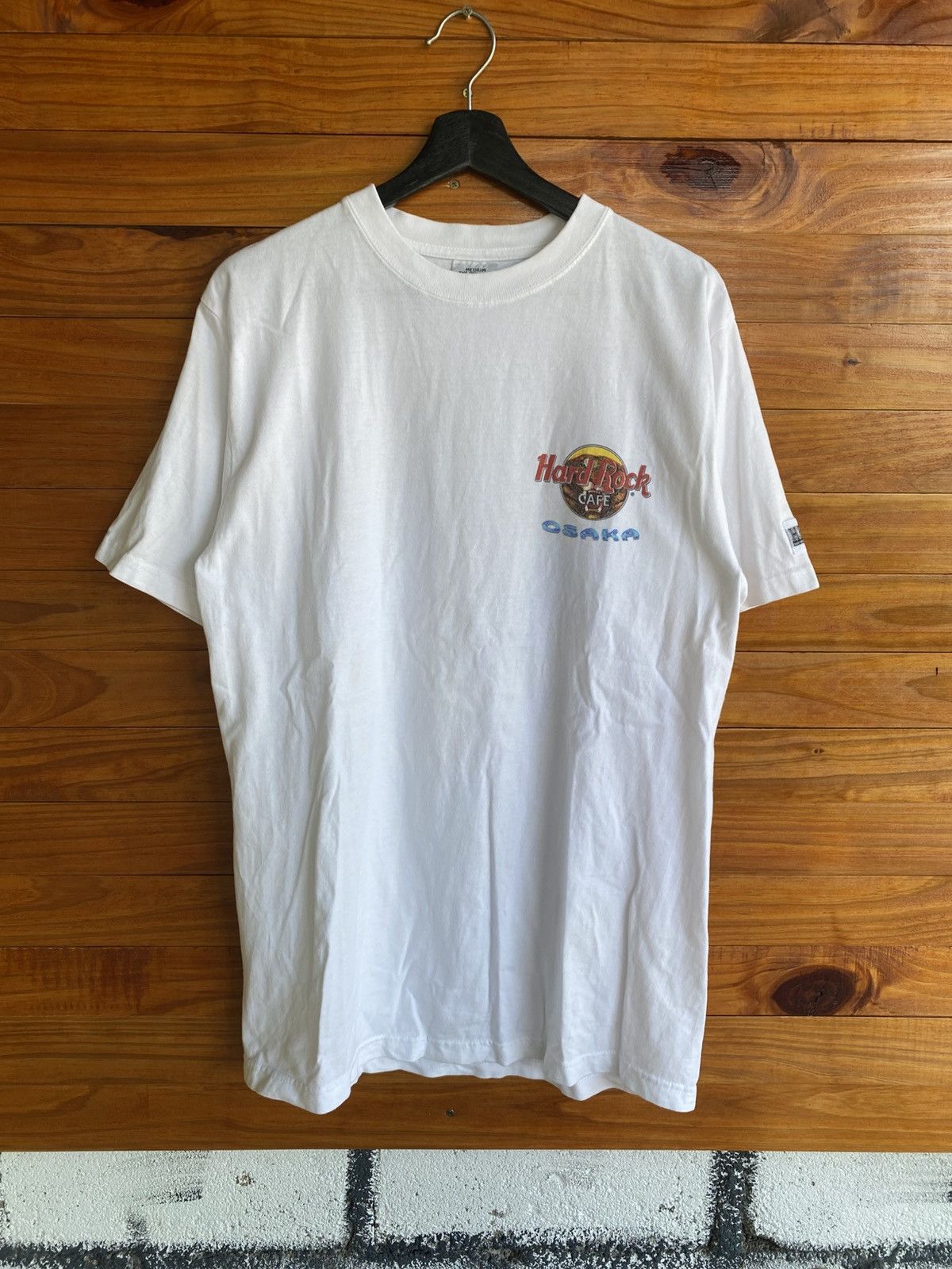 Hard Rock Cafe Vintage Hard Rock Cafe Osaka White Heavy Tee Collectible Size US M / EU 48-50 / 2 - 11 Thumbnail