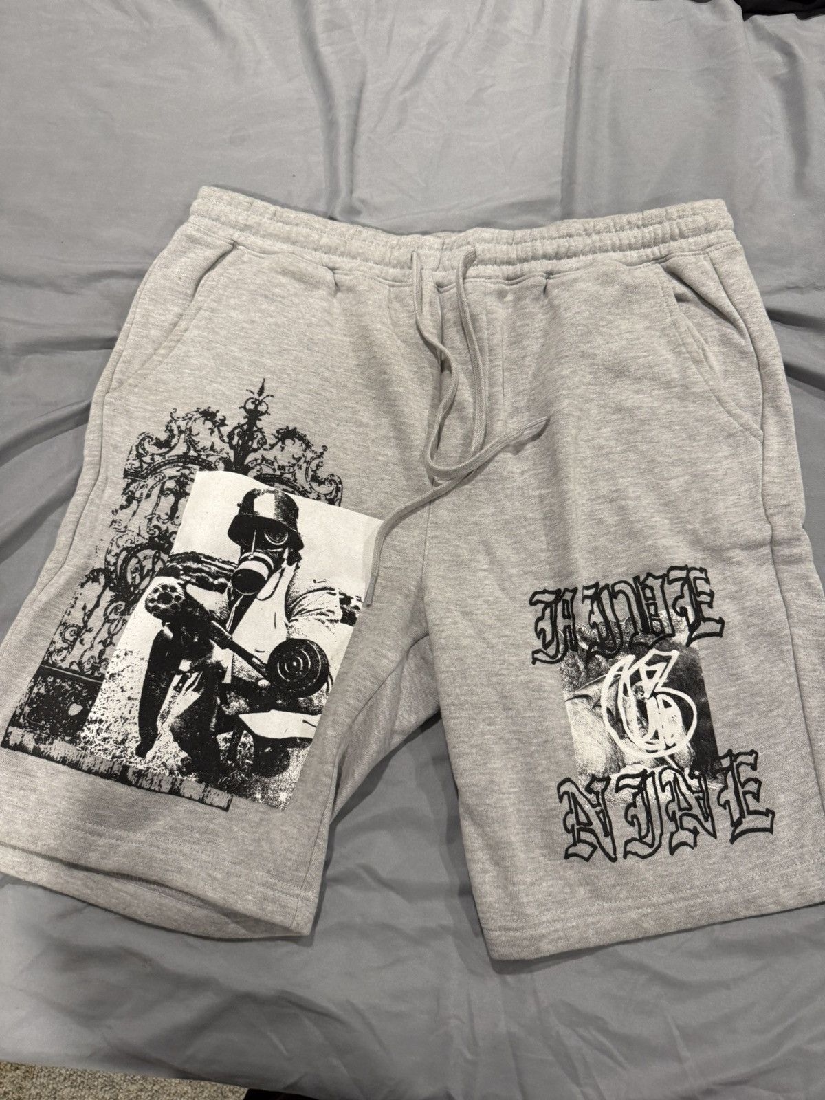 G59 Records Gas mask g59 shorts Size US 34 / EU 50 - 1 Thumbnail