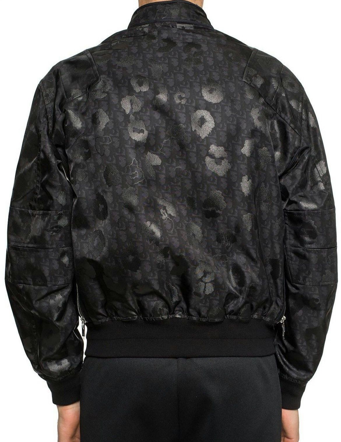 Dior DIOR men Safari Oblique Bomber Jacket Size US M / EU 48-50 / 2 - 17 Thumbnail