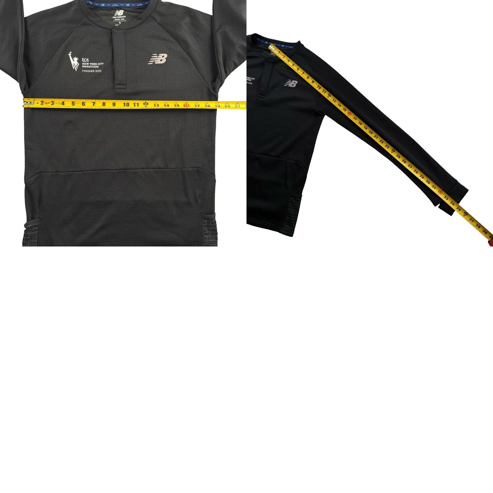 New Balance New Balance Marathon Finisher Sweatshirt Black XS Small? Size US S / EU 44-46 / 1 - 8 Thumbnail