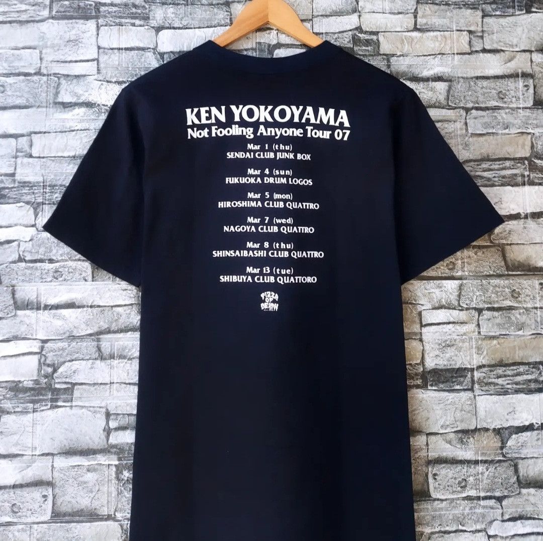 Band Tees Y2K Ken Yokoyama Not Fooling Anyone Tour '07 Tshirt Size US S / EU 44-46 / 1 - 4 Thumbnail