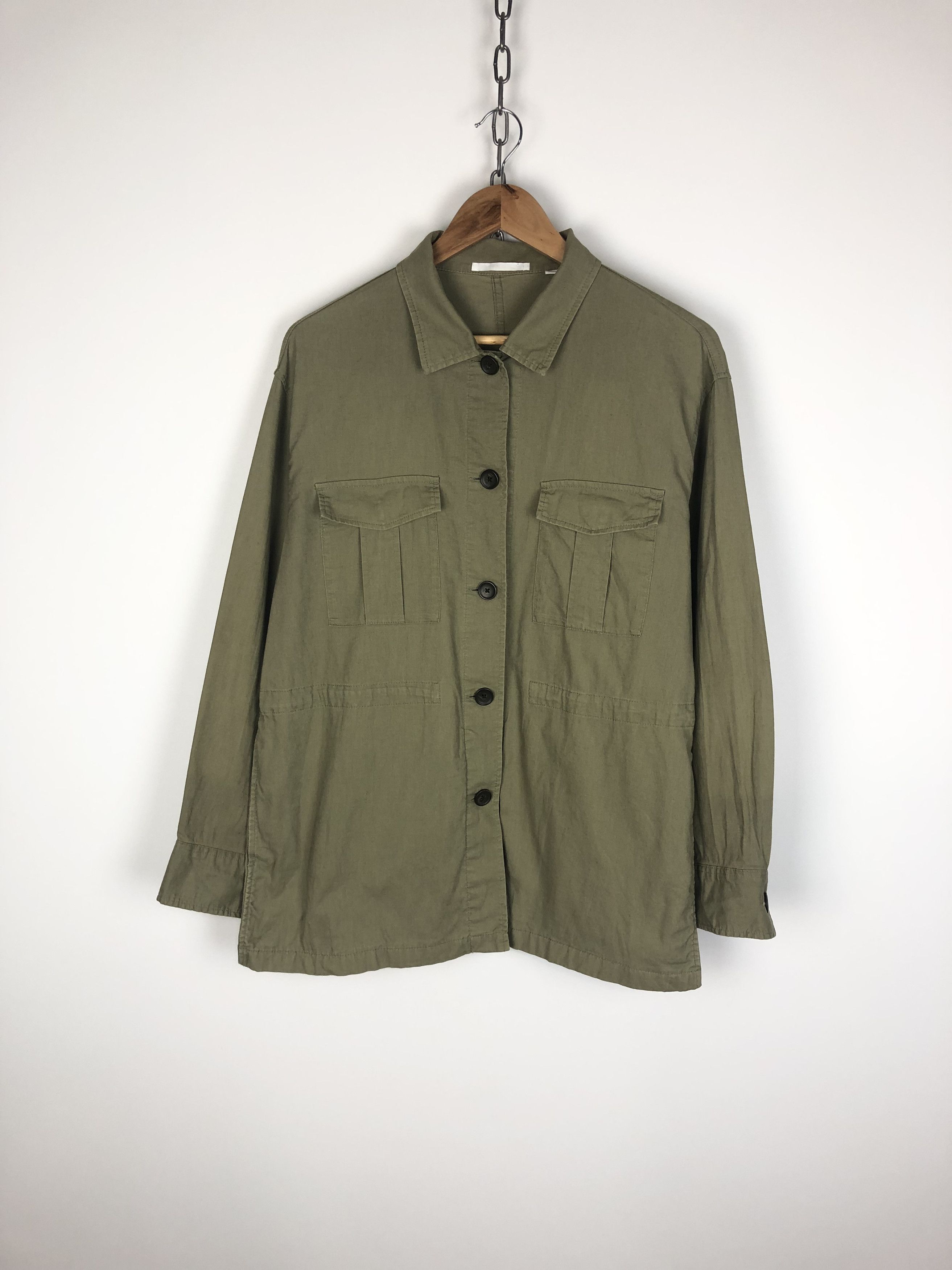 Uniqlo Uniqlo Overshirt Jacket Khaki size M Size US M / EU 48-50 / 2 - 1 Thumbnail