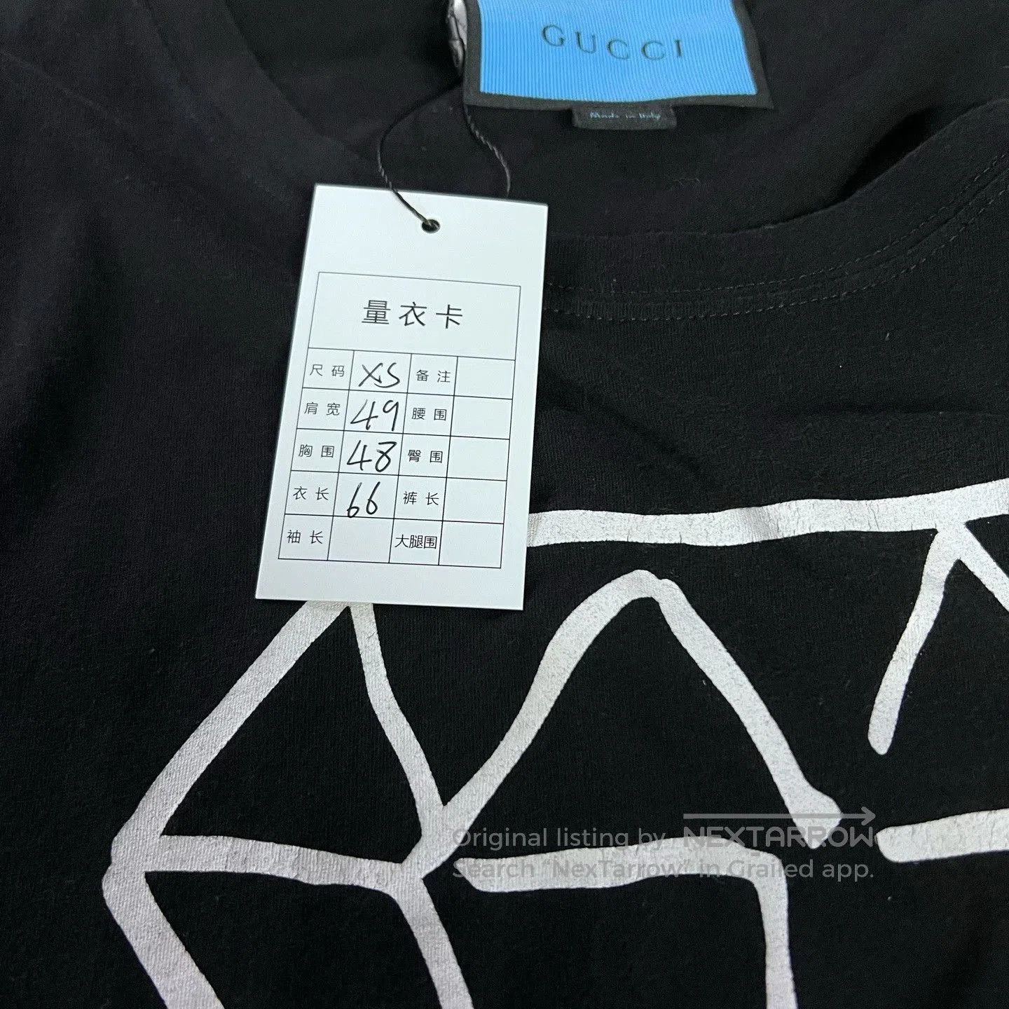 Gucci Gucci Diamond Print Short Sleeve T. Size XS / US 0-2 / IT 36-38 - 3 Thumbnail