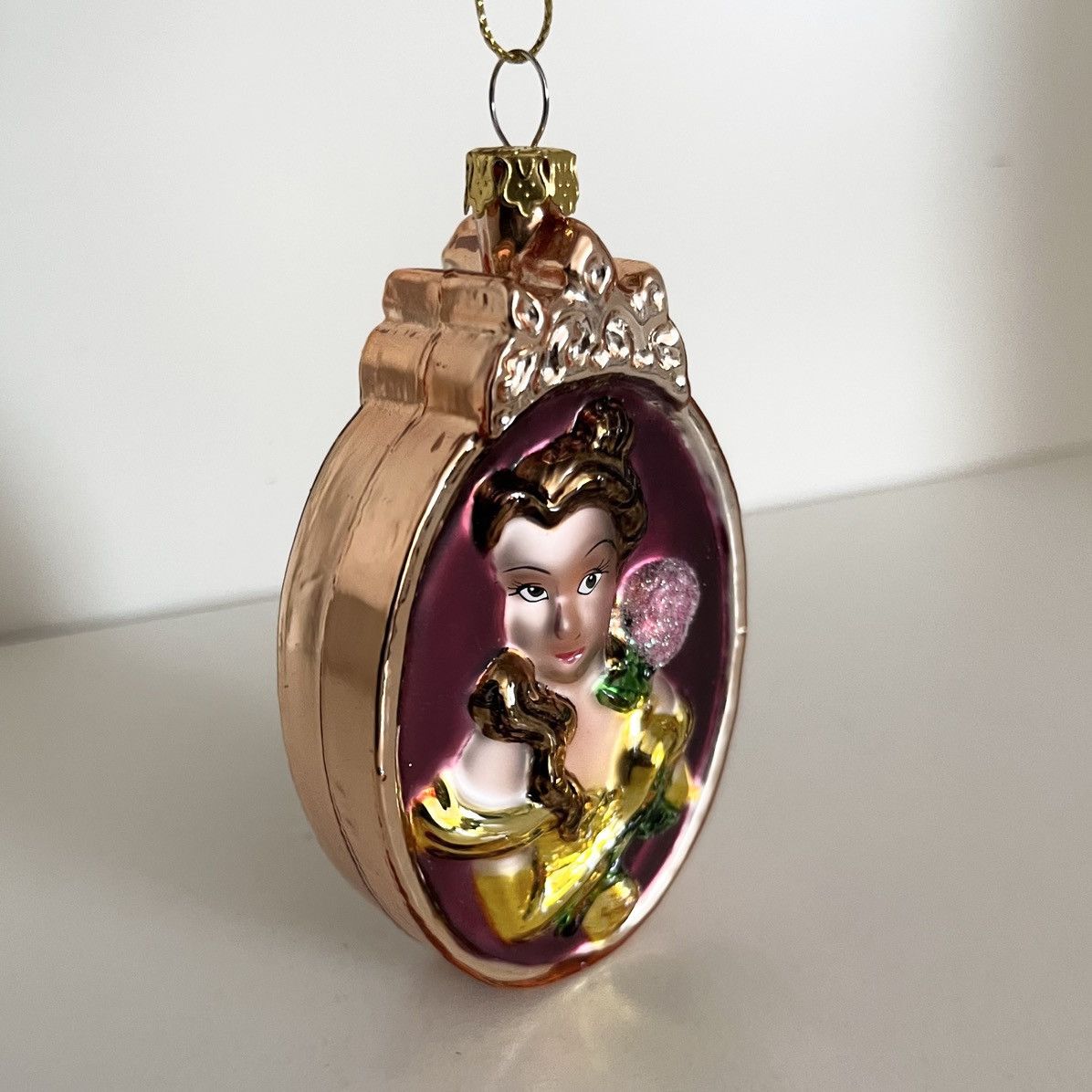 Disney Disney belle blown glass ornament beauty and the beast Size ONE SIZE - 6 Thumbnail