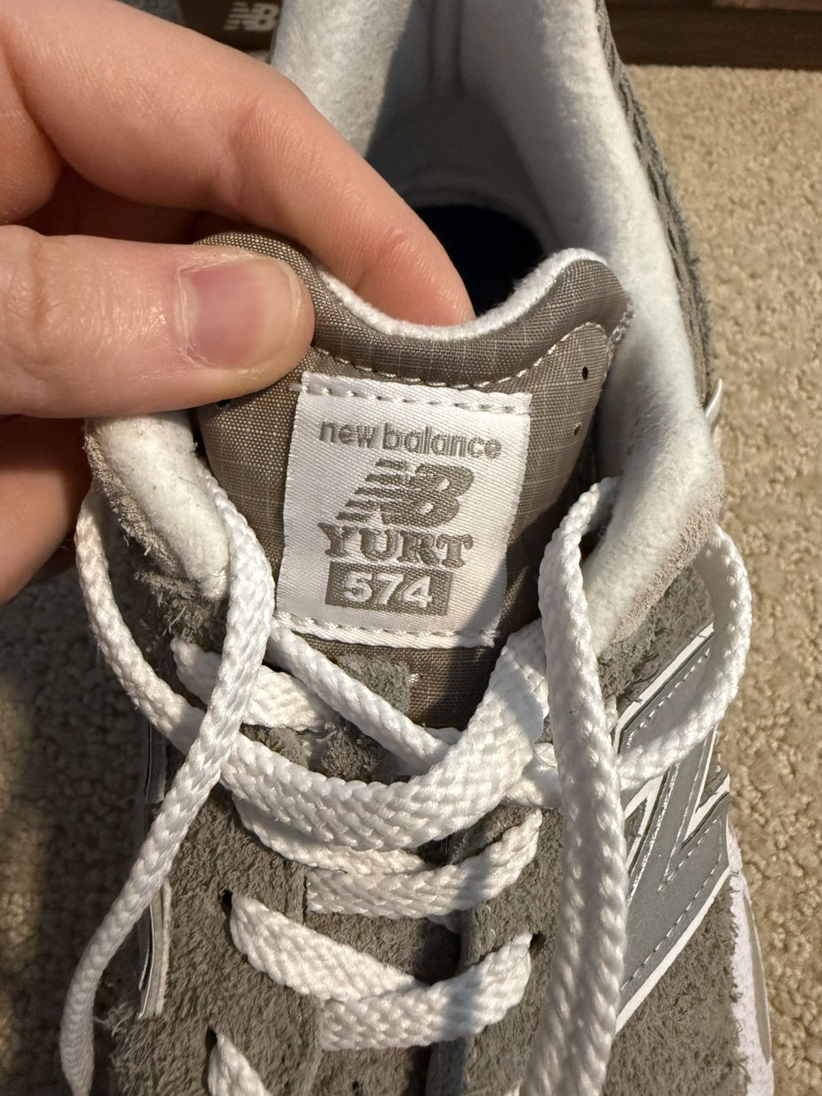 New Balance × Salehe Bembury New Balance 574 Salehe Bembury YURT - Classic NB Grey Size US 12 / EU 45 - 9 Thumbnail