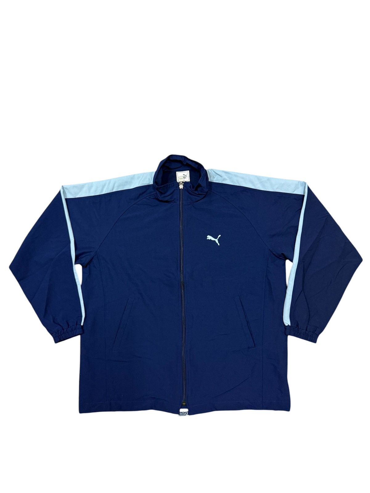 Puma Vintage Puma Winbreaker Jacket Sweater Size L / US 10 / IT 46 - 1 Thumbnail
