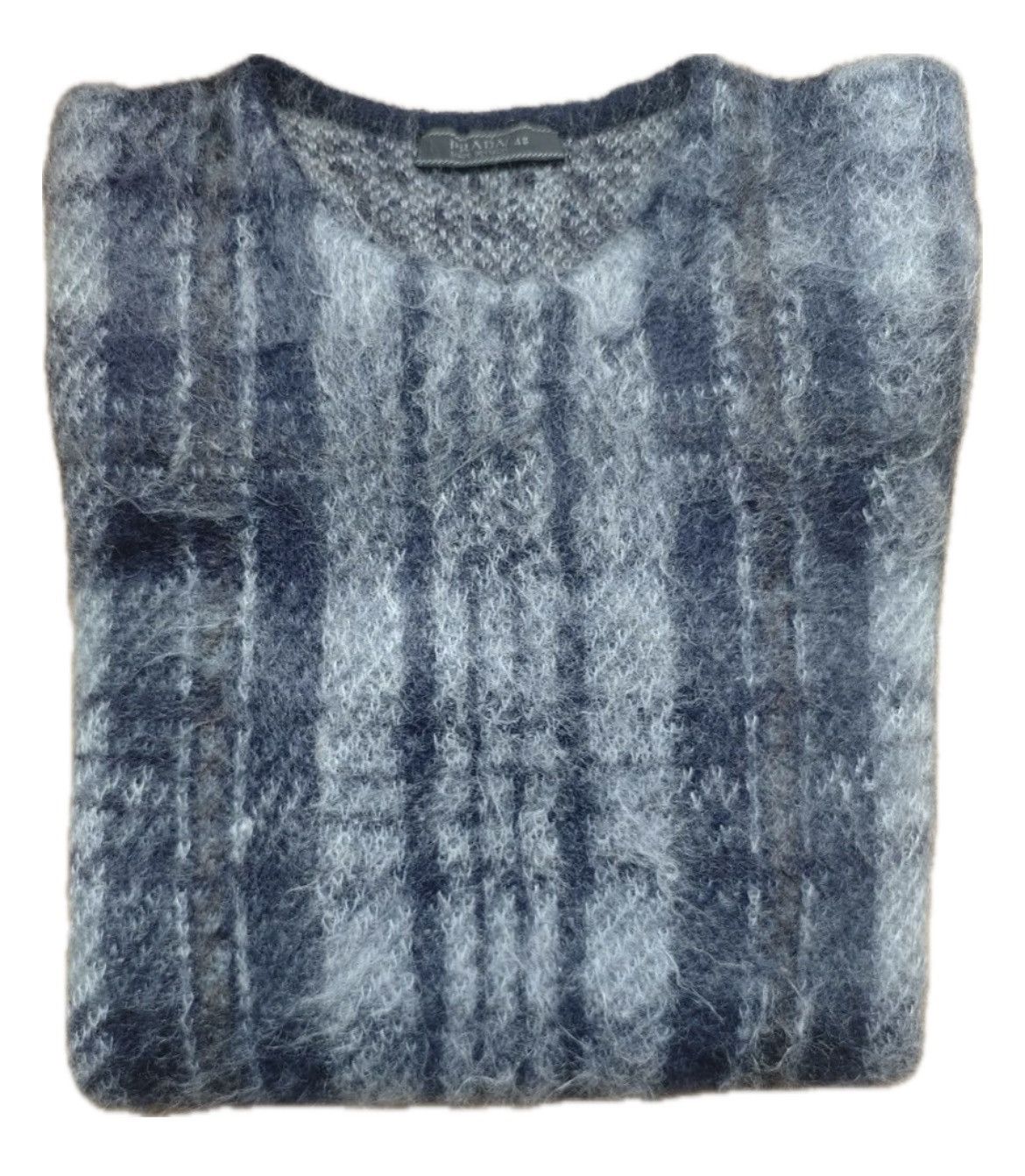 Prada Prada Fuzzy Mohair Wool Knit Sweater Size US M / EU 48-50 / 2 - 1 Thumbnail