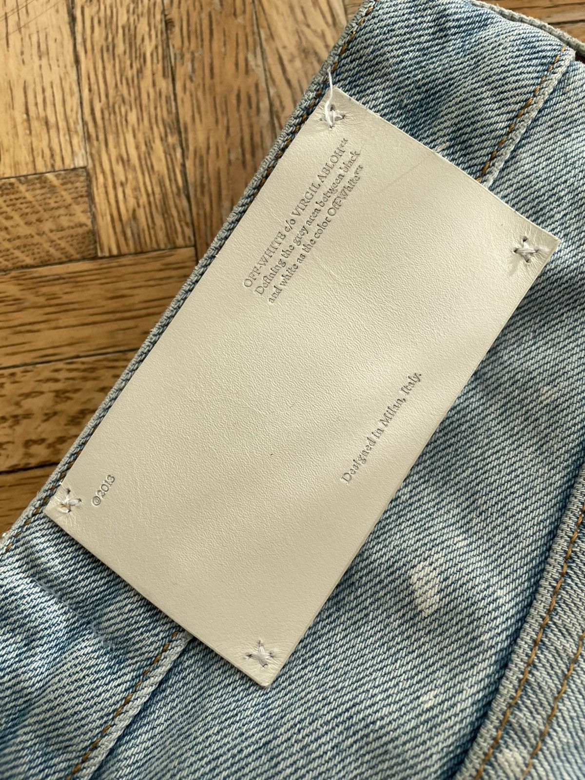 Off-White OFF WHITE Wide Leg Denim Size US 29 - 21 Thumbnail