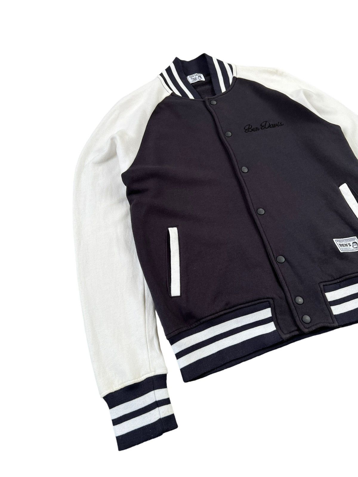 Ben Davis Ben Davis Snap Button Cotton Varsity Jacket Size US L / EU 52-54 / 3 - 5 Thumbnail