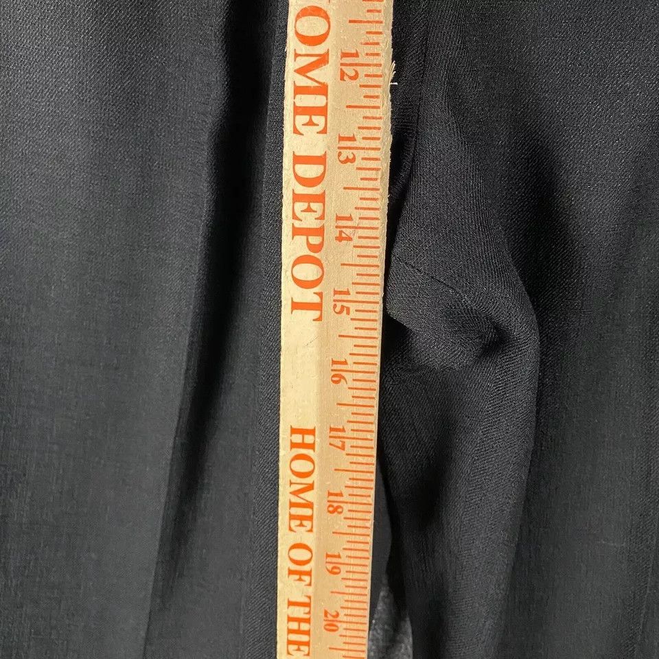Kasper Kasper Pants Women's Size 12 Trousers Black Adults Size 34" / US 12 / IT 48 - 3 Thumbnail