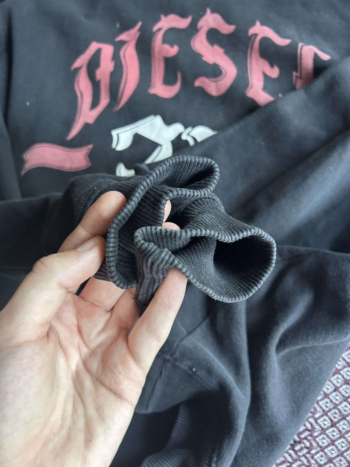 Diesel Vintage Diesel 78 Big Logo Hoodie Unisex Streetwear Style XL Size US XL / EU 56 / 4 - 10 Thumbnail