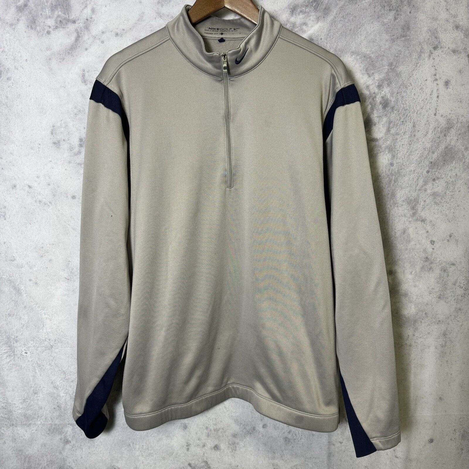 Nike Nike Golf Men’s Pullover 1/4 Zip Therma-Fit Large Gray Size US L / EU 52-54 / 3 - 1 Thumbnail