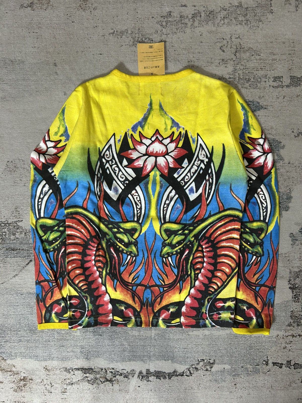 Vintage Jean paul gaultier Style Longsleeve tee Size US S / EU 44-46 / 1 - 1 Thumbnail