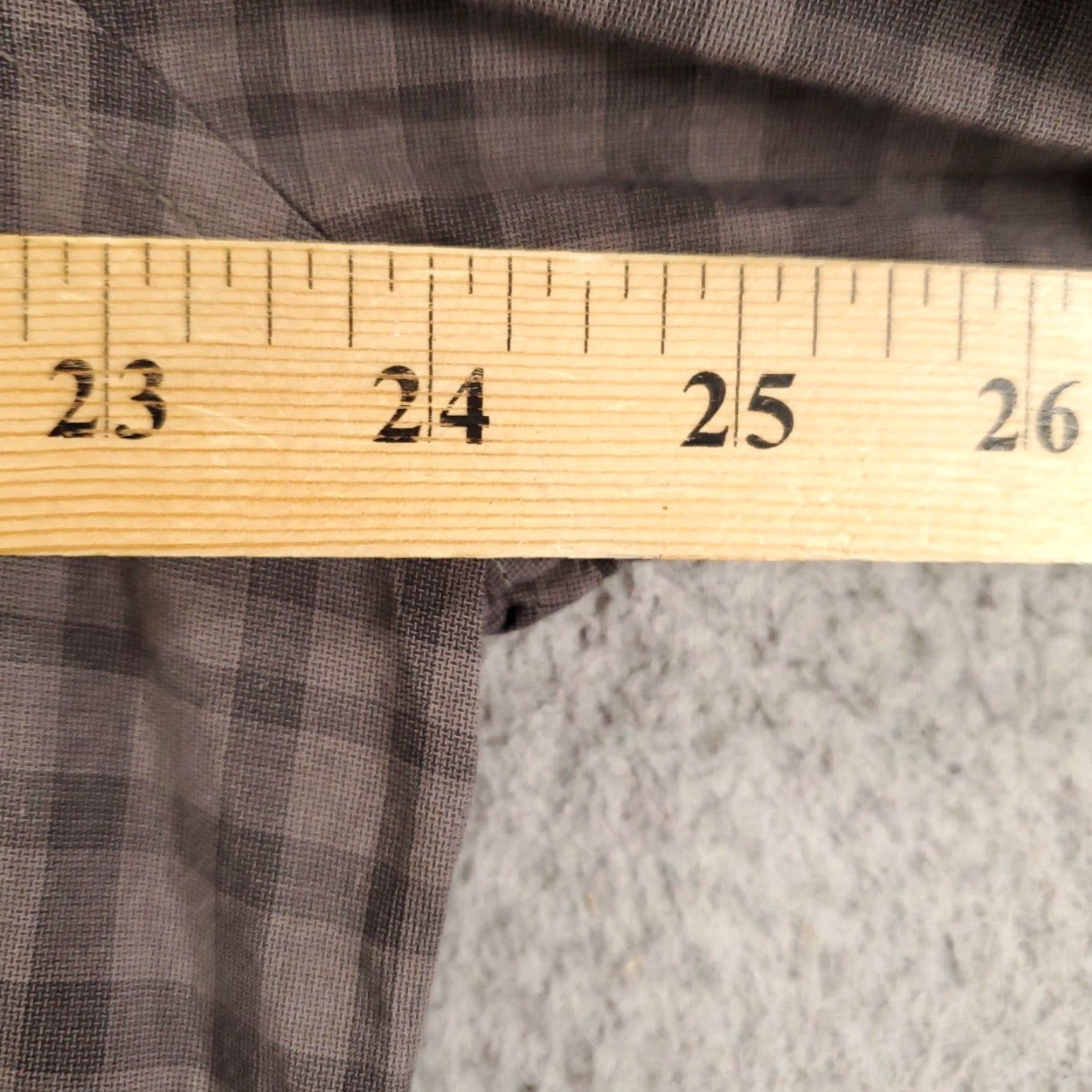 John Varvatos John Varvatos Shirt Mens 2XL Plaid Multicolor Button Up Roll Tab Sleeve Size 48R - 6 Thumbnail