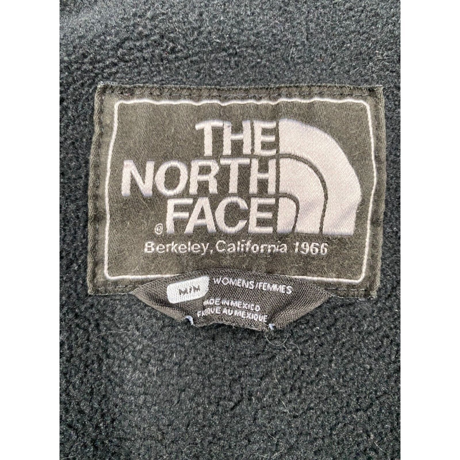 The North Face The North Face Jacket Women Medium Black Denali Full Zip Polartec Gorpcore Size M / US 6-8 / IT 42-44 - 3 Thumbnail