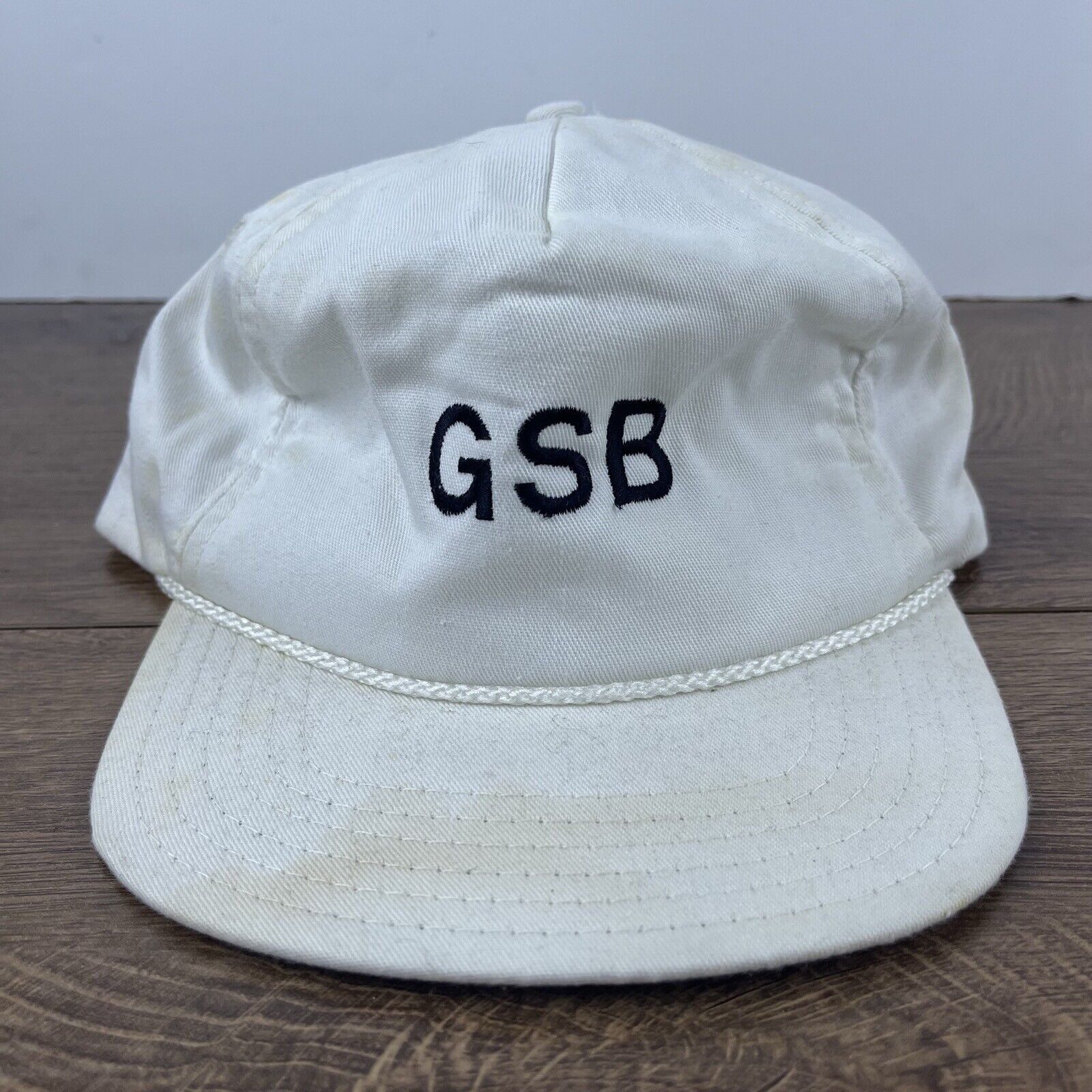 Other GSB Hat GSB Baseball Cap Hat White Adjustable Hat White Adul Size ONE SIZE - 5 Thumbnail