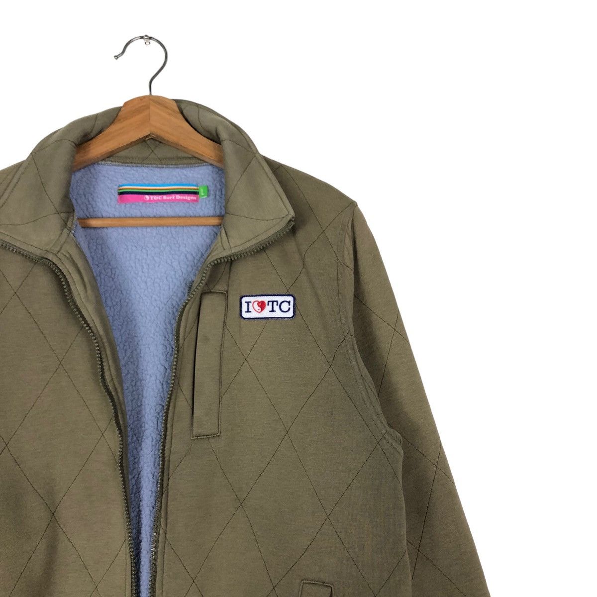 Japanese Brand 🔥Vtg Bomber Jacket Surf Zipper Big Logo Size US M / EU 48-50 / 2 - 6 Thumbnail