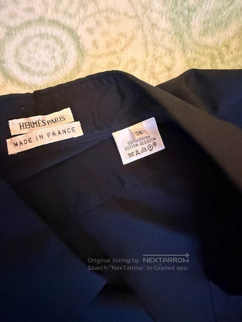 Hermes Hermes Black Shirt Size XS / US 0-2 / IT 36-38 - 2 Thumbnail