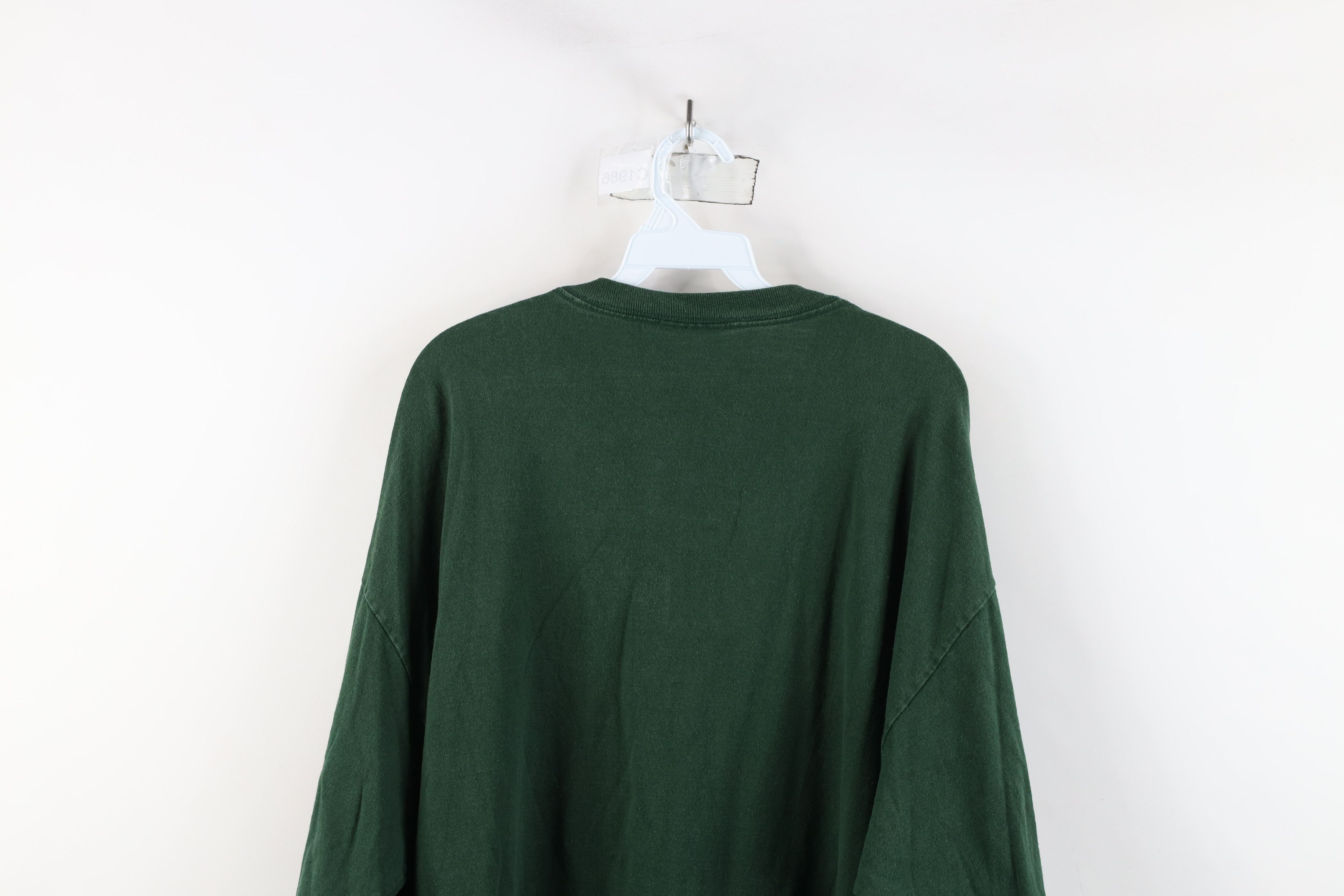 Vintage Vintage 90s Michigan State University Long Sleeve T-Shirt Size US XXL / EU 58 / 5 - 12 Thumbnail