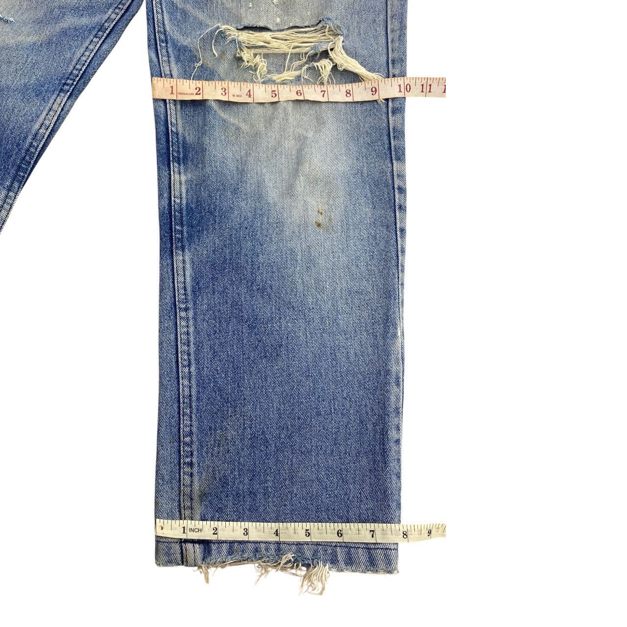 Japanese Brand Japanese Brand Faded Style Distressed Baggy Jeans Size US 32 / EU 48 - 11 Thumbnail