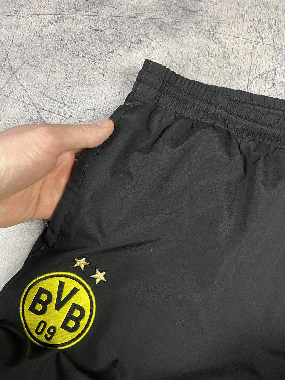 Puma × Vintage Vintage Puma Borussia Dortmund Soccer Pants Jersey Y2K Size US 34 / EU 50 - 6 Thumbnail