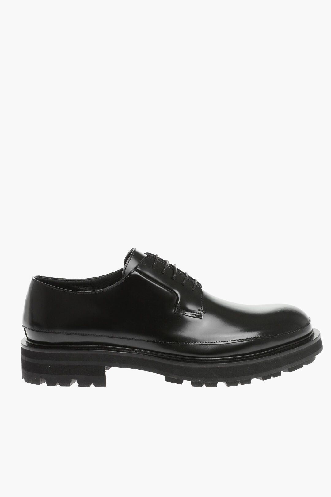 image of Alexander Mcqueen Og1Mm0423 Leather Shoes In Black, Men's (Size 11)