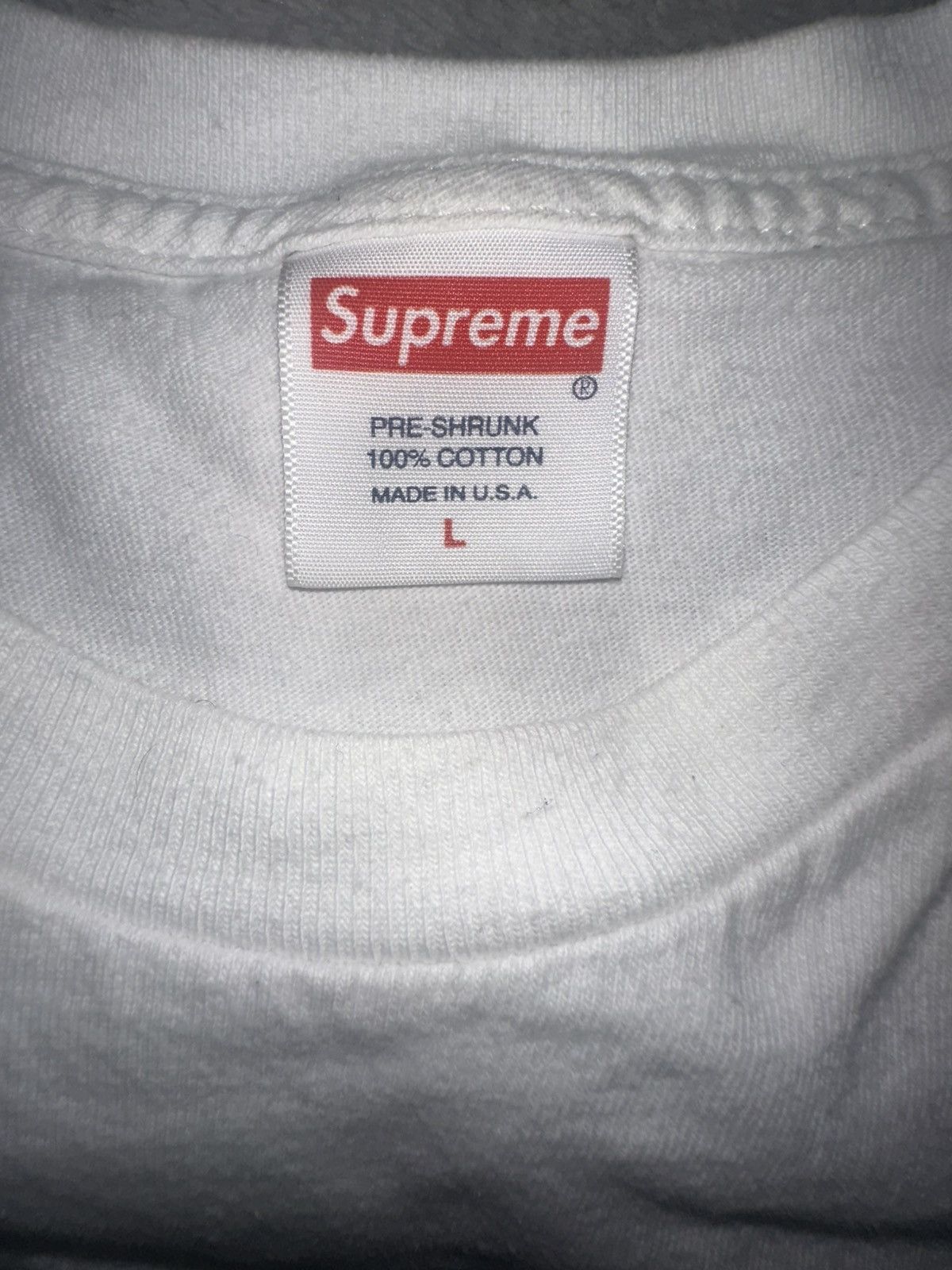 Supreme Supreme records tee Size US L / EU 52-54 / 3 - 3 Thumbnail