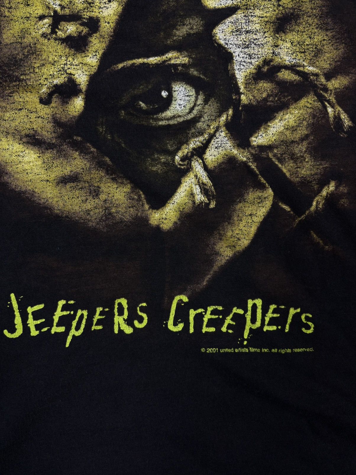 Vintage 2001 Jeepers Creepers Vintage Promo Tee – What’s Eating You? Size US L / EU 52-54 / 3 - 3 Thumbnail