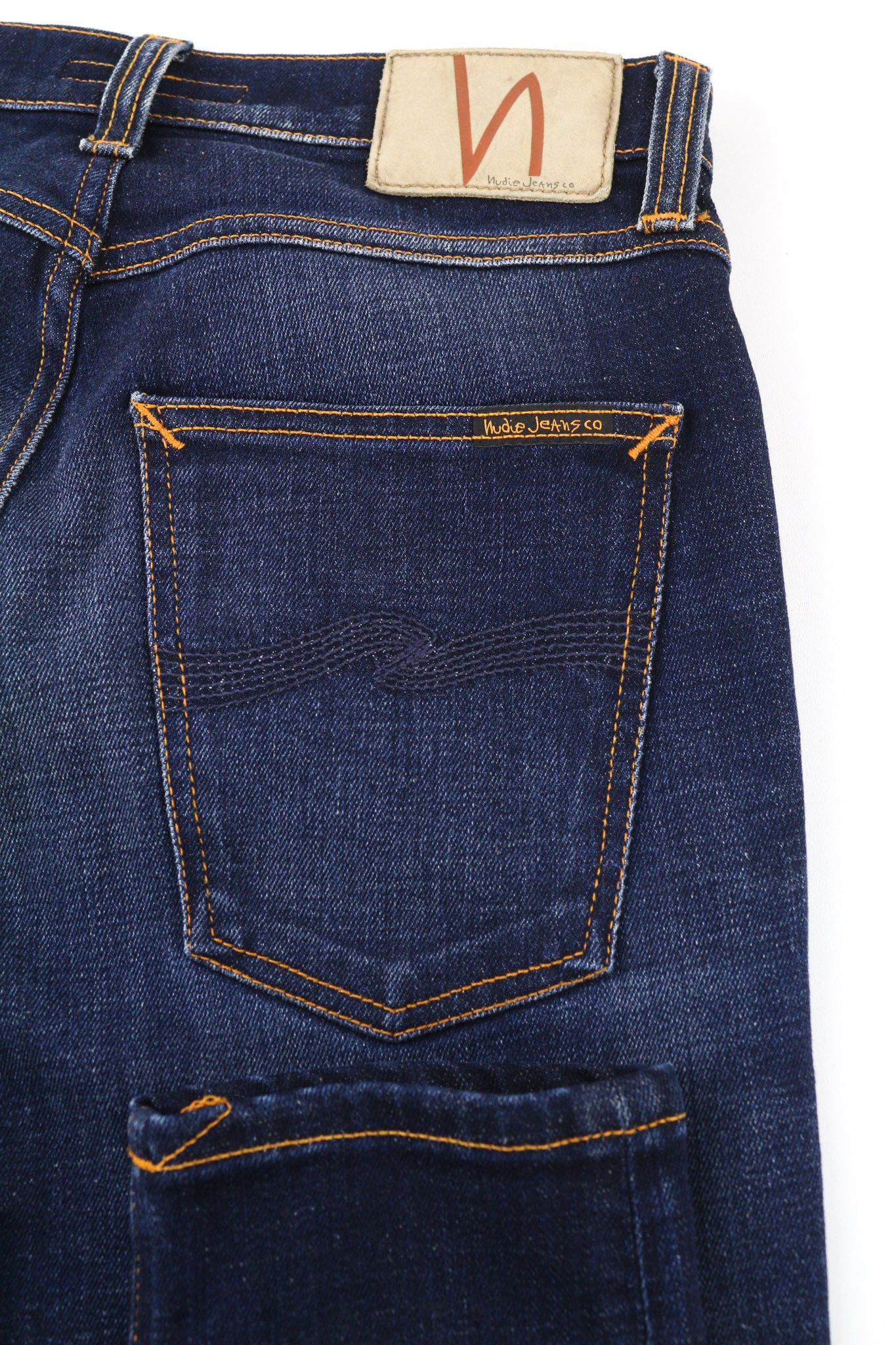 Nudie Jeans PIPE LED W29/L30 Skinny Cotton Stretch Blue Jeans 80610 Size US 29 - 5 Thumbnail