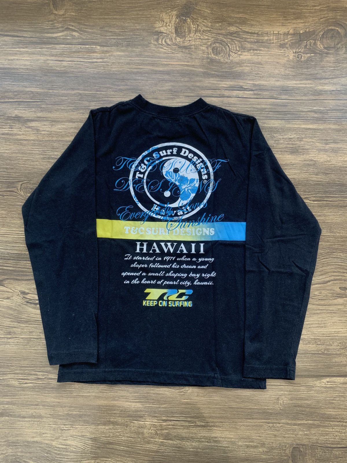 Japanese Brand 2000s japanese archive t&c y2k longsleeve tee Size US XS / EU 42 / 0 - 6 Thumbnail