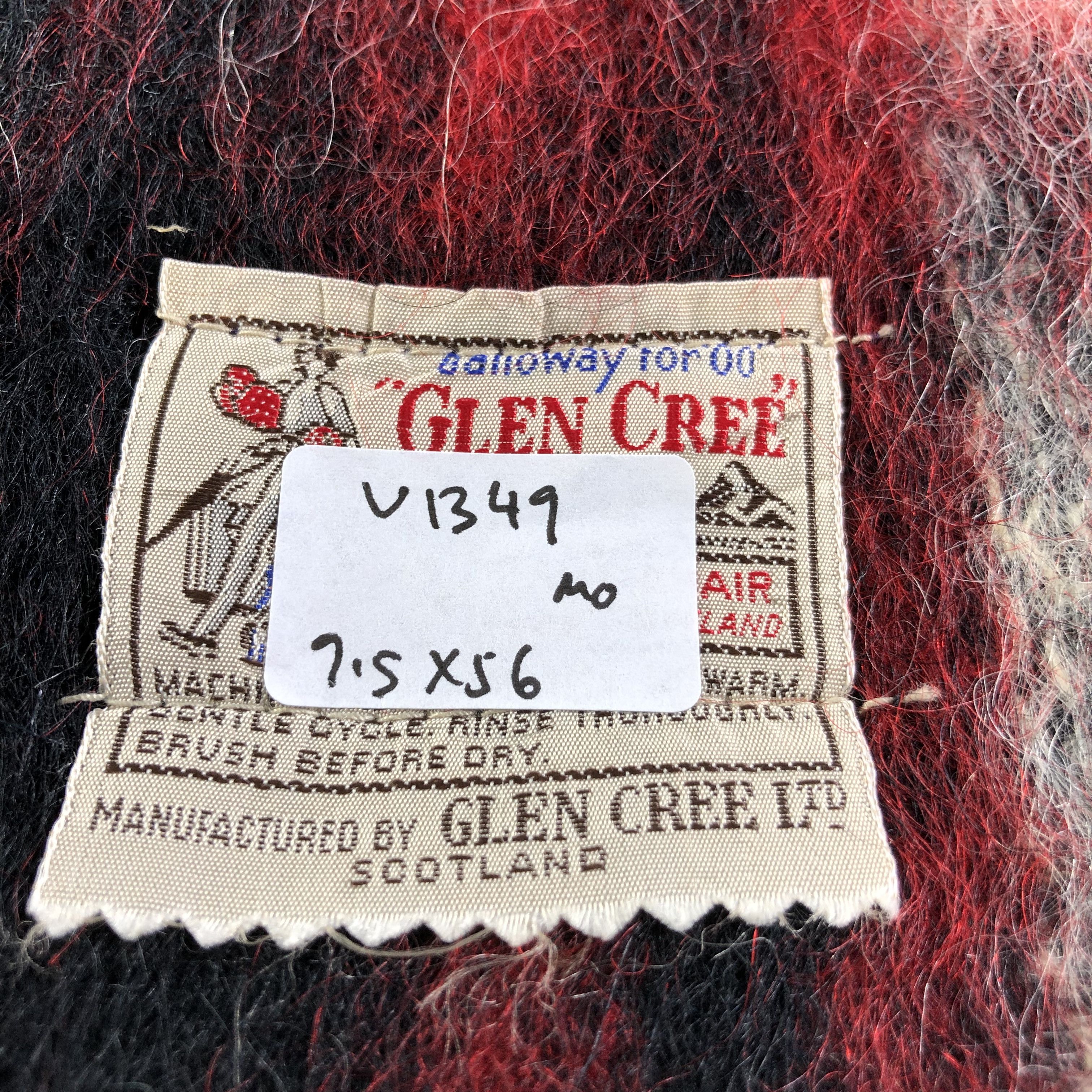 Vintage Glen Cree Mohair Scarf Muffler V1349 Size ONE SIZE - 5 Thumbnail