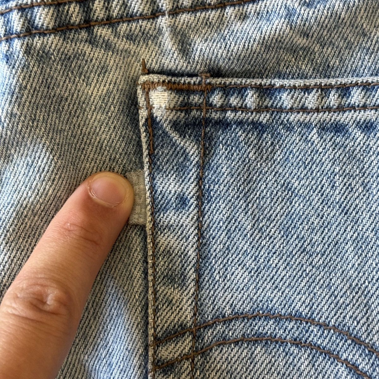 Levi's Vintage 1990s Levi's SilverTab Baggy Cut-Off Jean Shorts Size US 38 / EU 54 - 7 Thumbnail