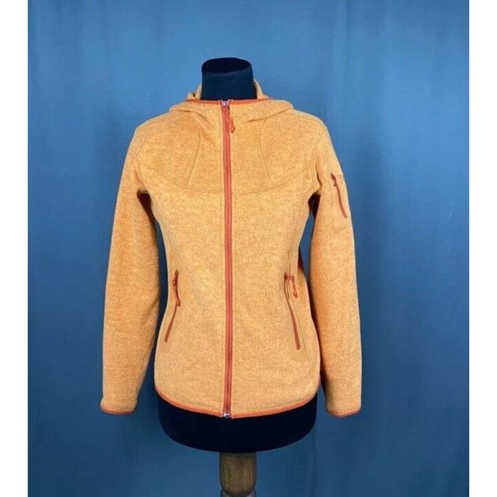 Arc'teryx Arc'teryx Women's Orange Full Zip Fleeced Hoodie Jacket Size Size S / US 4 / IT 40 - 1 Thumbnail