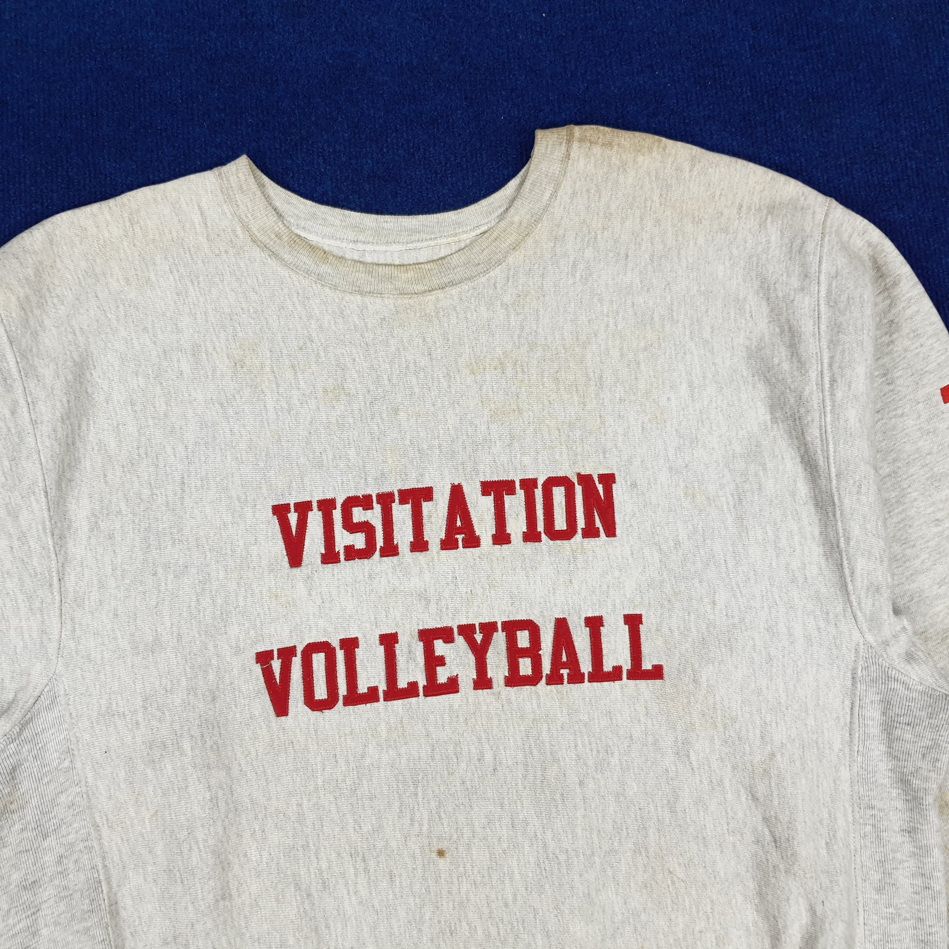 Champion × Vintage Vintage Visitation Volleyball Sports Sweatshirts Size US L / EU 52-54 / 3 - 2 Thumbnail