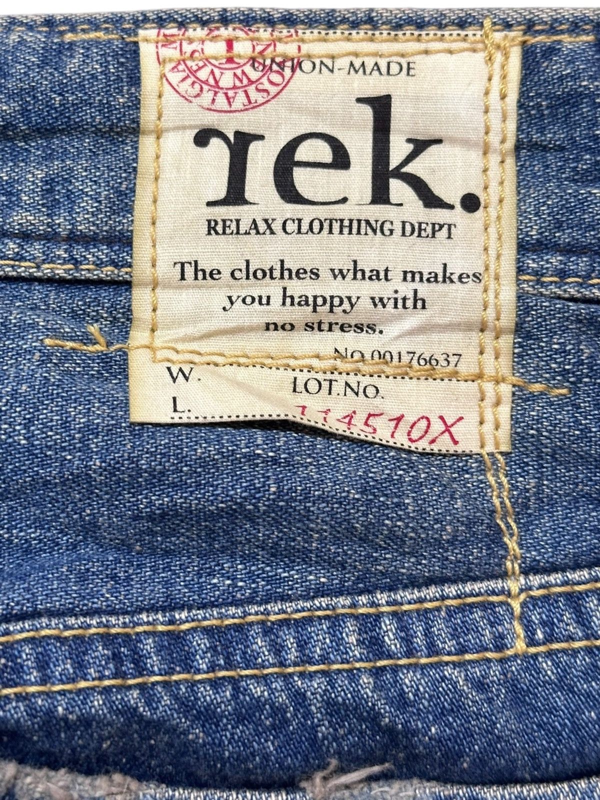 Ekam Vintage Rek Baggy Mudwash Cargo Denim Size US 31 - 9 Thumbnail