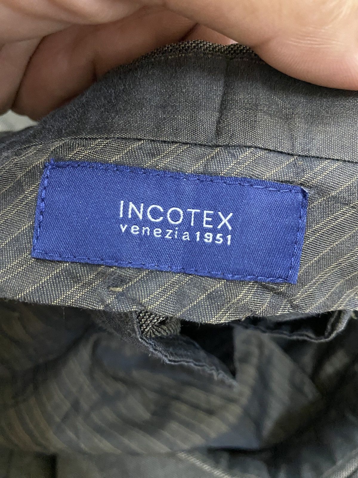 Incotex Incotex Super Wool Pants Made in Portugal Size US 32 / EU 48 - 8 Thumbnail
