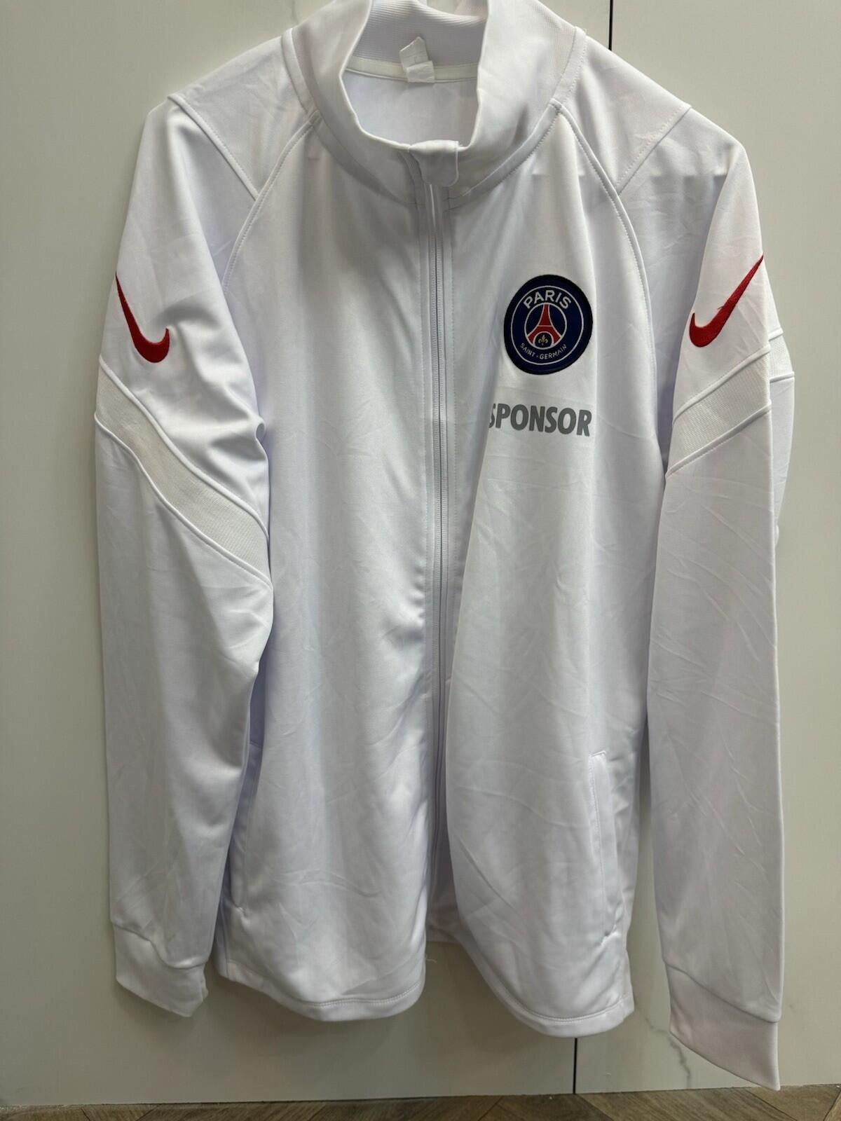 Nike Nike PSG Training Tracksuit Full Zipped Jacket Dri-Fit Paris Size US 34 / EU 50 - 1 Thumbnail