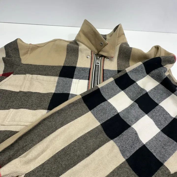 Burberry Burberry Burberry Checked Wool Zip Jacket for Men-2507 Size US L / EU 52-54 / 3 - 6 Thumbnail