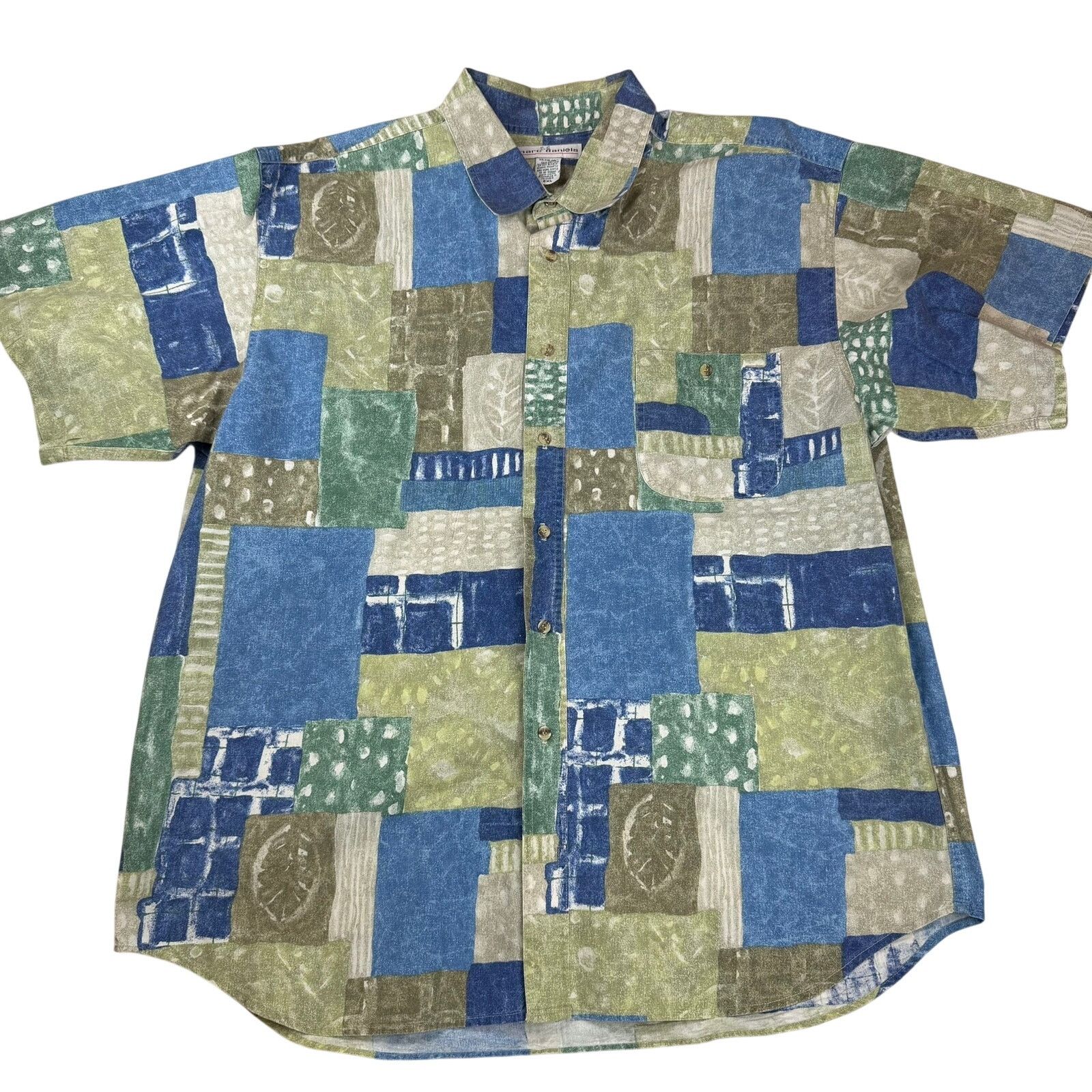 Other Vintage Marc Daniels Hawaiian Camp Shirt - XXL Size US XL / EU 56 / 4 - 1 Thumbnail